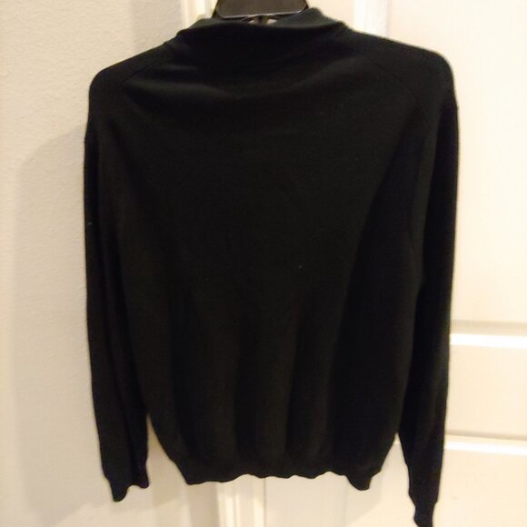 Ralph Lauren Polo Mens black Pullover Quarter Zip Mock Collar XXL TTG - Picture 6 of 6